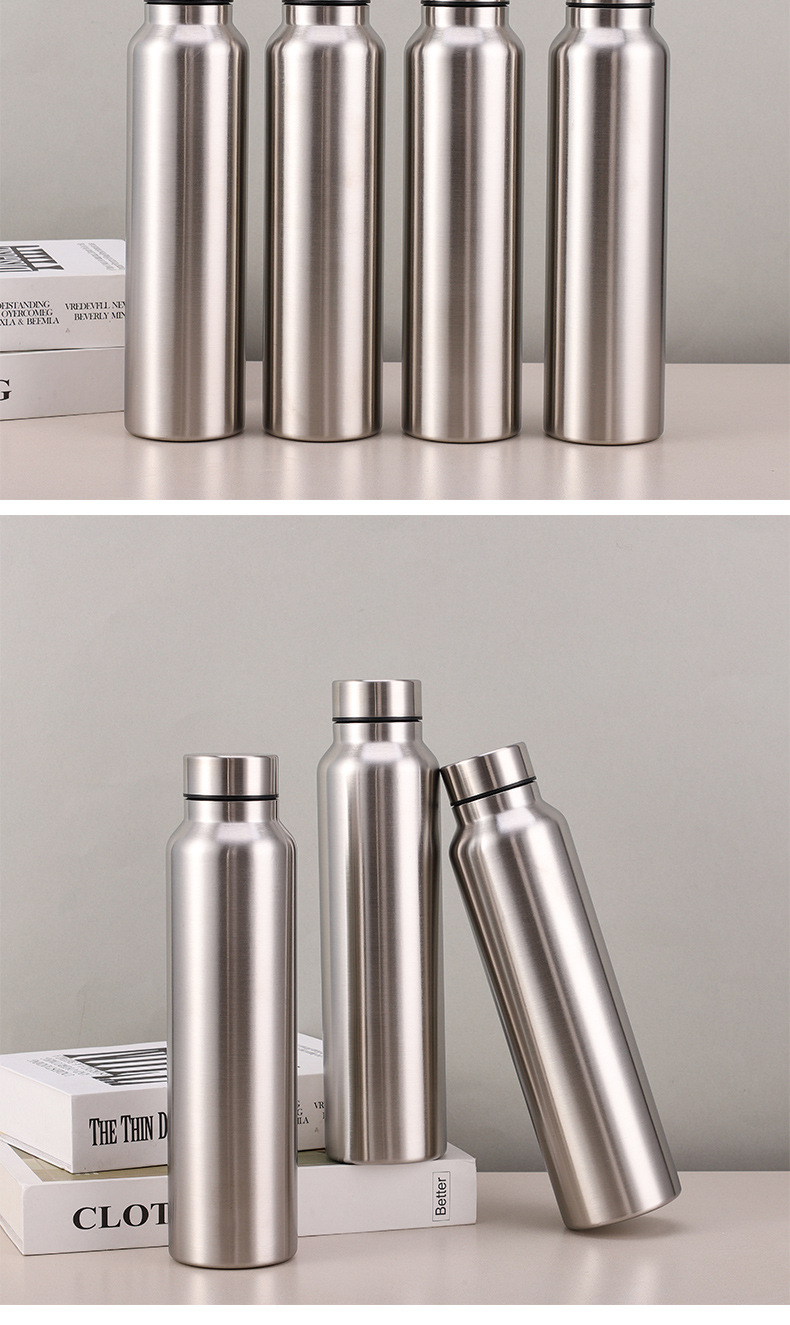 High Quality 1000ml Stainless Steel Sport Water Bottle Single-layer Rugged Water Cup Metal Flask Drinkware Camping Sports Gym High Quality 1000ml Stainless Steel Sport Water Bottle Single-layer Rugged Water Cup Metal Flask Drinkware Camping Sports Gym