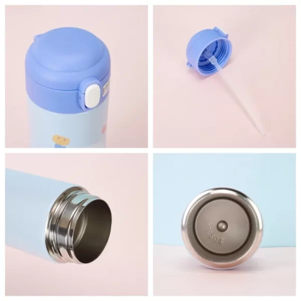Toddler & Child Cartoon Thermos Vacuum Flask - 304 Stainless Steel - Image 6