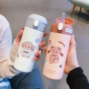 Toddler & Child Cartoon Thermos Vacuum Flask - 304 Stainless Steel