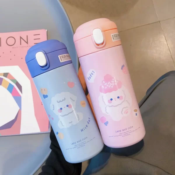 Toddler & Child Cartoon Thermos Vacuum Flask - 304 Stainless Steel - Image 3
