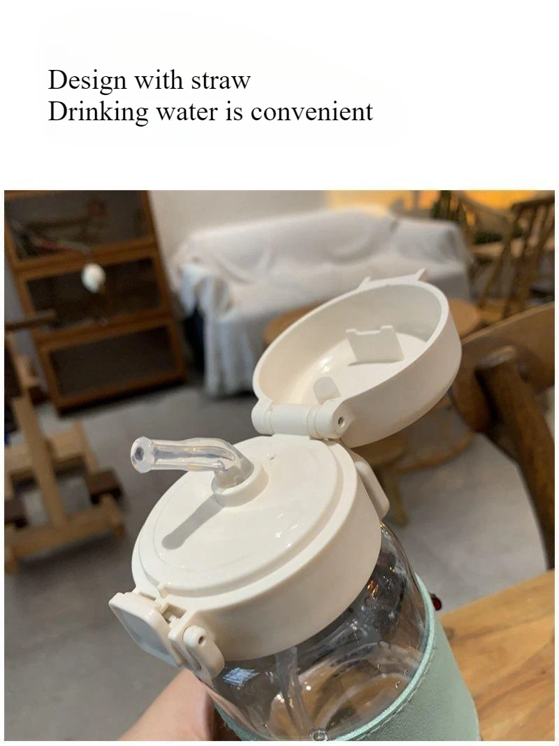 500ml Creative Water Bottle with Straw Portable Plastic Pop-Up Cover Water Cup for School Kids Leak-Proof Cute Drinking Bottle 500ml Creative Water Bottle with Straw Portable Plastic Pop-Up Cover Water Cup for School Kids Leak-Proof Cute Drinking Bottle