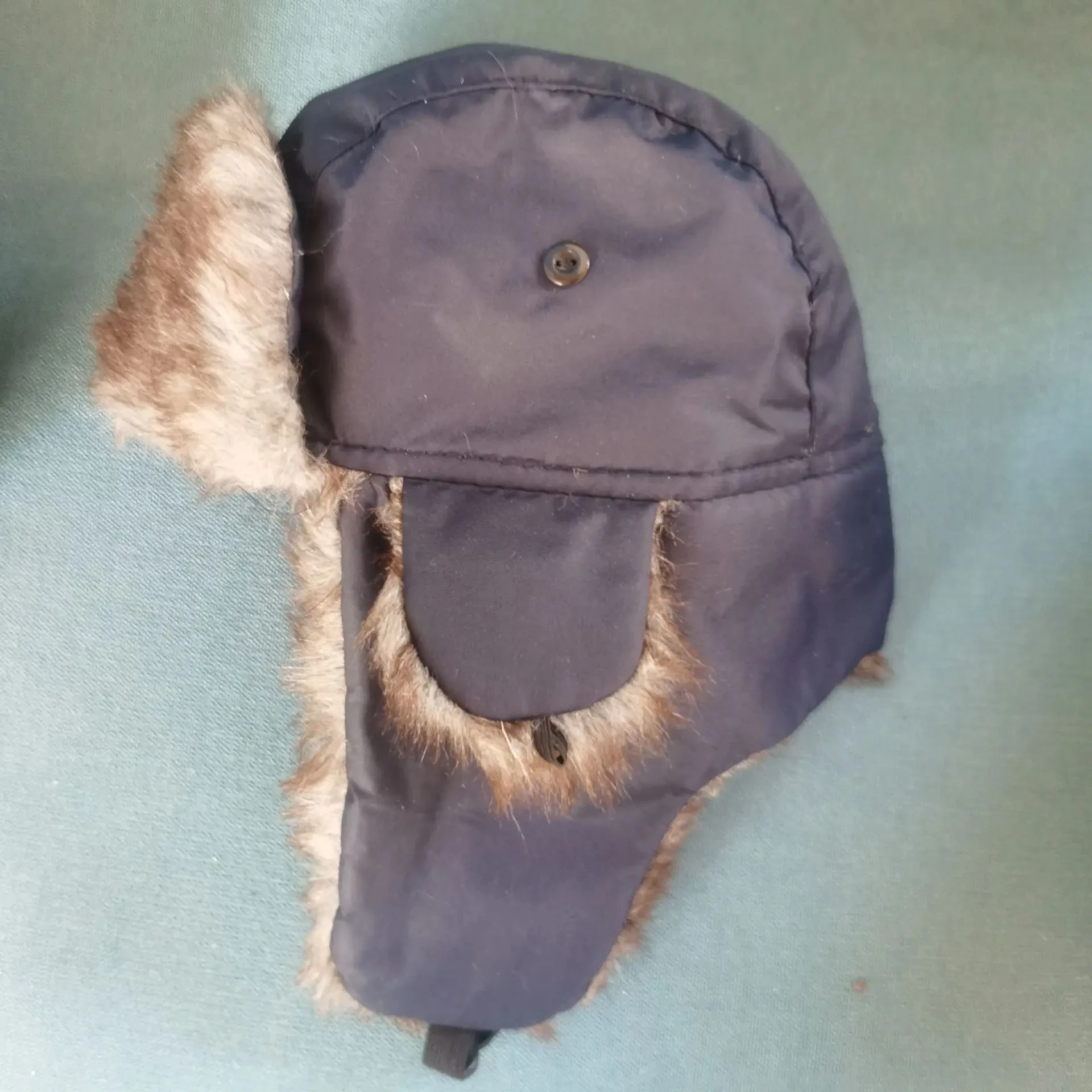 Unisex Warm Mens Women Trapper Cap Aviator Trooper Earflap Winter Flaps Ski Hat New Bomber Hats Russian Ski Hat Faux Fur Hats
