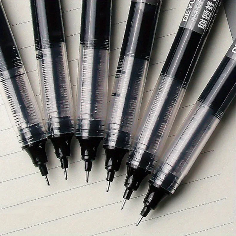 10Pcs/set High Quality Needle Type Gel Pens Straight Liquid Ballpoint Pen Kawaii Stationery School Office Supplies Writing 10Pcs/set High Quality Needle Type Gel Pens Straight Liquid Ballpoint Pen Kawaii Stationery School Office Supplies Writing