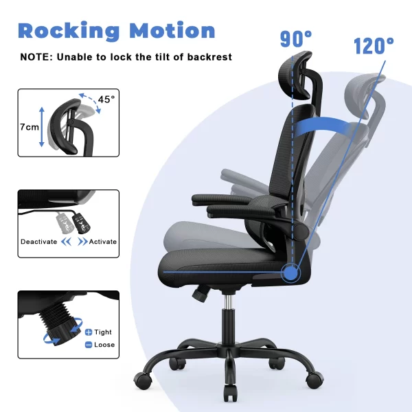 Ergonomic Office Mesh Chair - Image 4