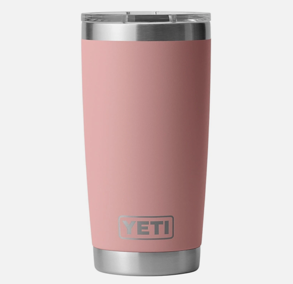 Yeti Tumbler 20oz Pink Front