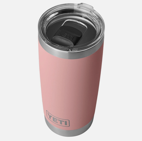 Yeti Tumbler 20oz Pink Top