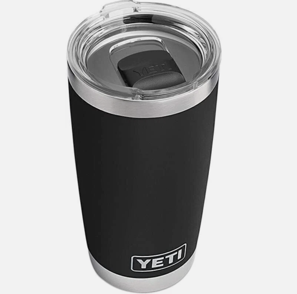 Yeti Tumbler 20oz Black Top