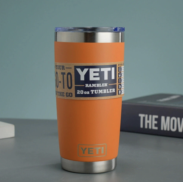 Yeti Tumbler 20oz Orange