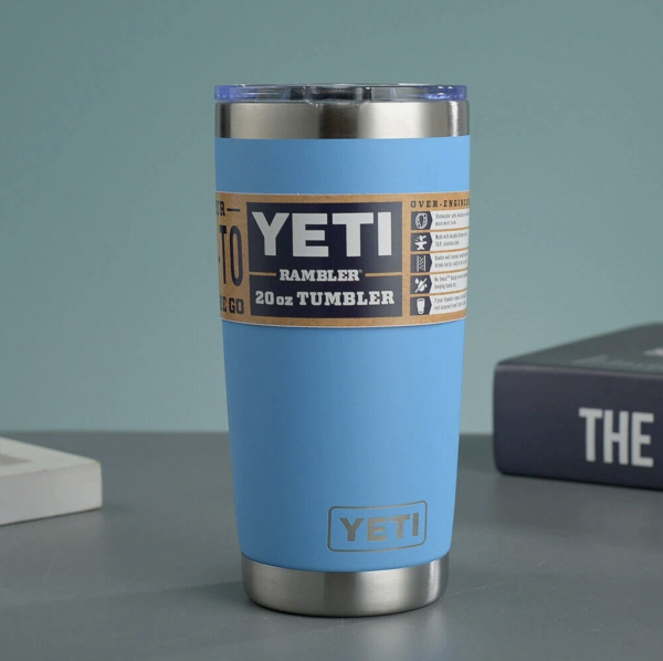 Yeti Tumbler 20oz Big Sky Blue