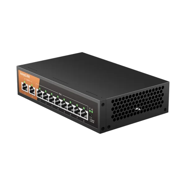 KeepLiNK 10-Port Gigabit PoE Switch – Power & Connect with Ease - Image 5