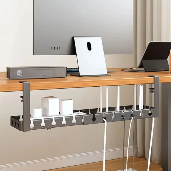 Desk Cable Organiser Tray – Tidy Up Your Workspace - Image 4