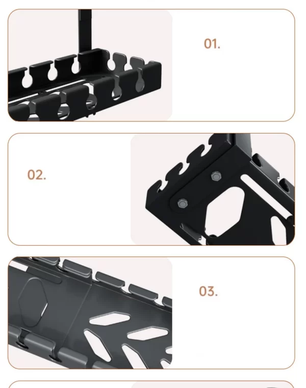 Desk Cable Organiser Tray – Tidy Up Your Workspace - Image 5