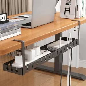 Desk Cable Organiser Tray – Tidy Up Your Workspace
