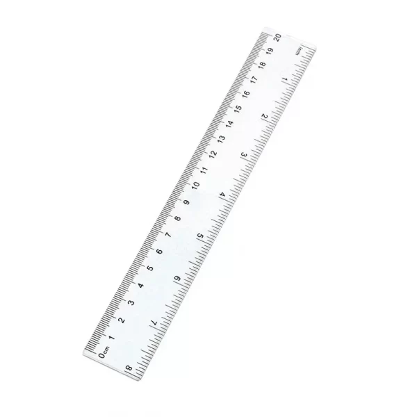 Transparent Plastic Ruler Set – 15cm, 20cm & 30cm Rulers for School & Office - Image 5