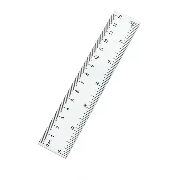 Transparent Plastic Ruler Set – 15cm, 20cm & 30cm Rulers for School & Office - Image 4