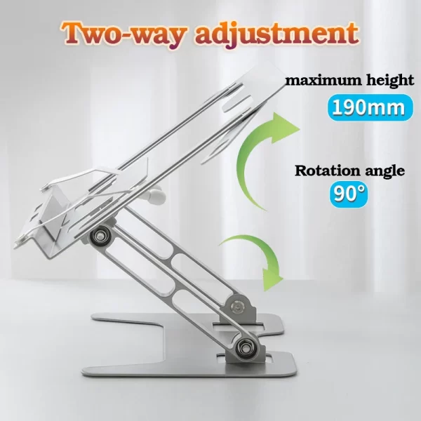 Adjustable Multifunction Reading Stand – Extendable Steel Holder for Books, Phones & Laptops - Image 4