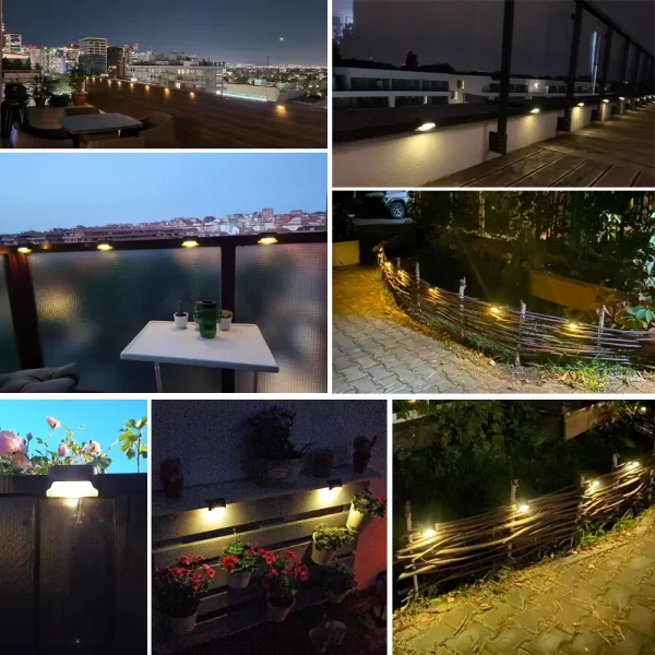 LED Solar Step & Path Lights – Outdoor Garden & Stair Lamps - Image 12