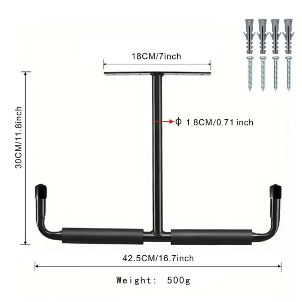 2PC Heavy Duty Overhead Garage Ceiling Rack – Tool & Equipment Organiser - Image 6