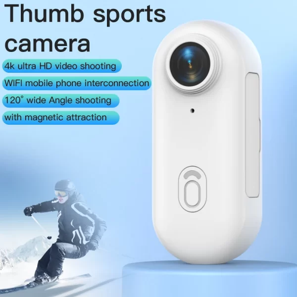H88 Mini 4K Sports Action Camera – Helmet, Bike & Body Cam - Image 2