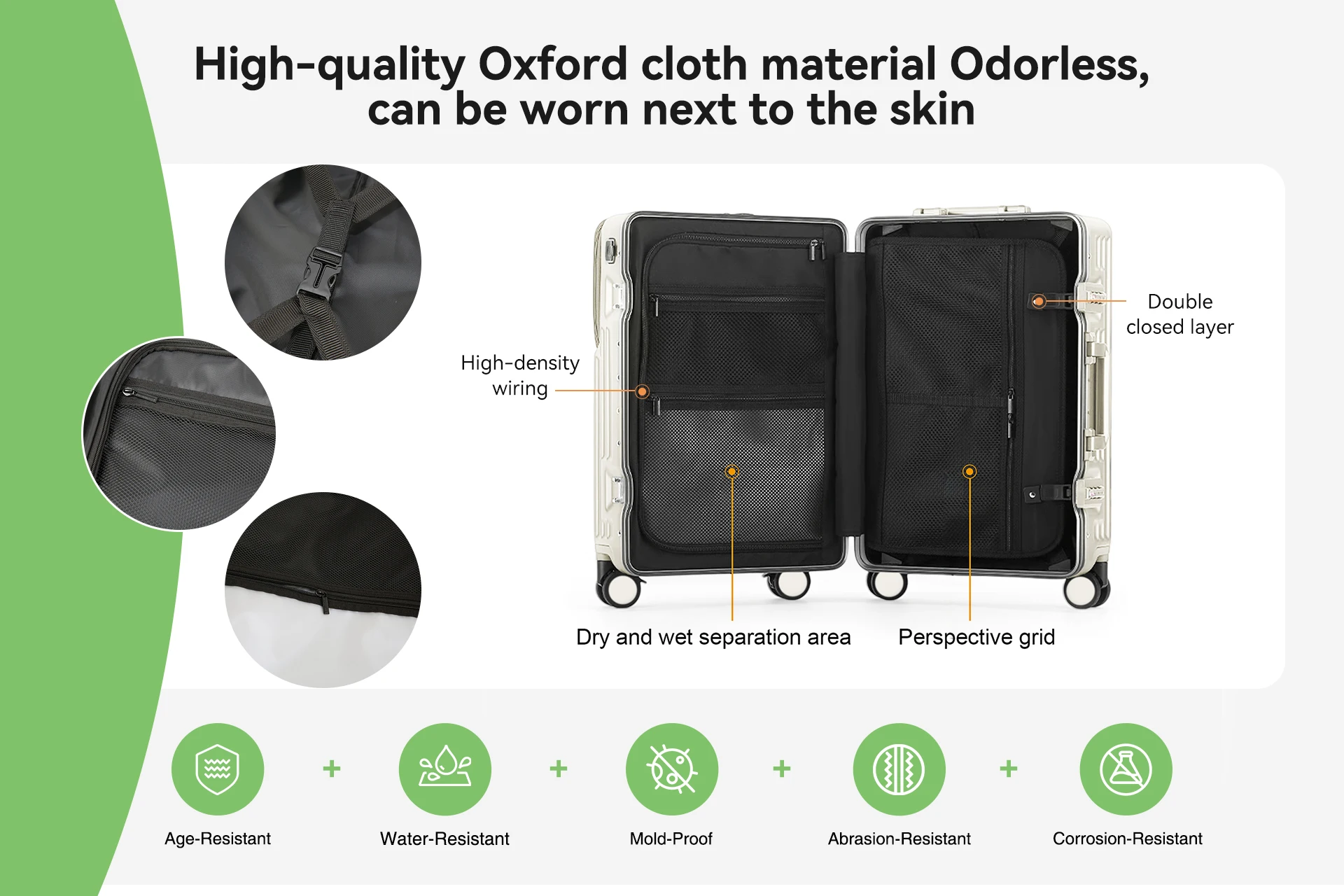 AIWEINY 2025 Aluminum Frame Suitcase - Image 9