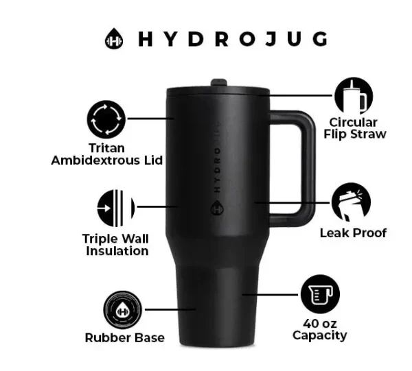 HydroJug Traveler Tumbler – 32oz/40oz - Image 7