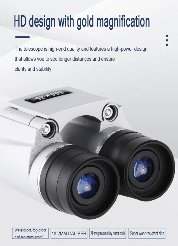50000M Auto Focus 500X25 HD Binoculars - Image 7