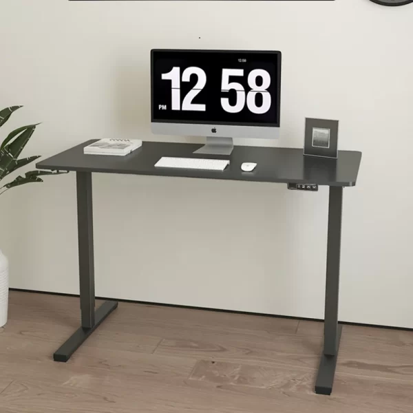 Electric Height Adjustable Office Desk Black