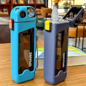 Waterbottle with flip lid