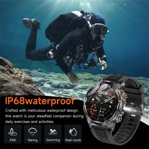 LIGE 2025 AMOLED Smartwatch – 1000mAh - Image 16