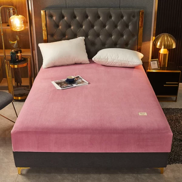 Super Soft Flannel Fitted Bed Sheet - Image 6