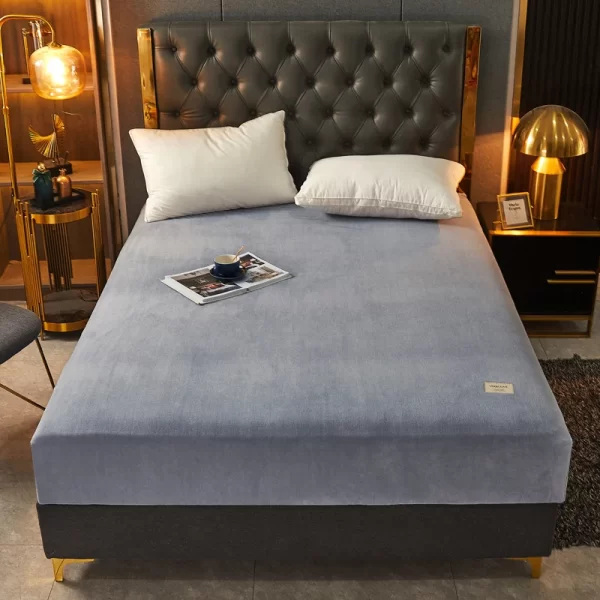 Super Soft Flannel Fitted Bed Sheet - Image 2