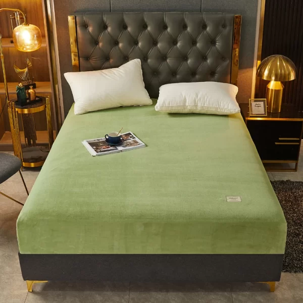 Super Soft Flannel Fitted Bed Sheet - Image 5
