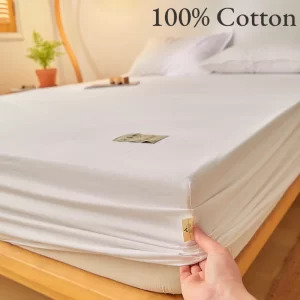 AISIRUI Luxury Egyptian Cotton Fitted Bed Sheet