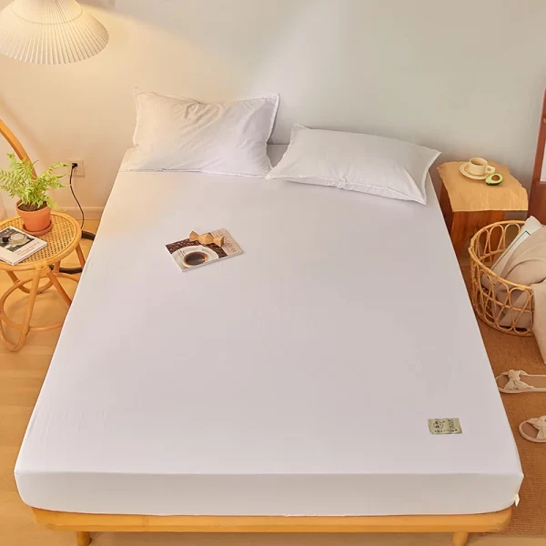 AISIRUI Luxury Egyptian Cotton Fitted Bed Sheet - Image 2