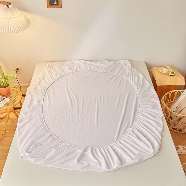 AISIRUI Luxury Egyptian Cotton Fitted Bed Sheet - Image 4