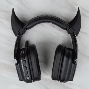 Cosplay Devil Horns Headset Props – Gothic Gamer & Party Accessory