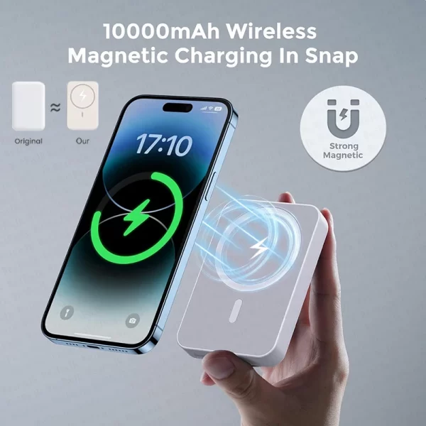 Magnetic Wireless Powerbank – 5000mAh / 10000mAh - Image 3