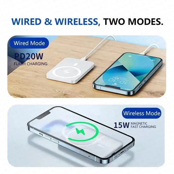 Magnetic Wireless Powerbank – 5000mAh / 10000mAh - Image 2