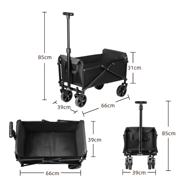 Heavy-Duty Folding Camping & Beach Cart - Image 7