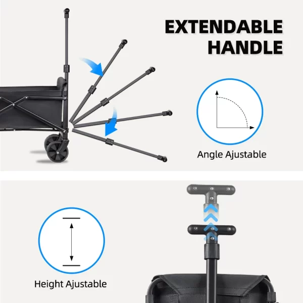 Heavy-Duty Folding Camping & Beach Cart - Image 8