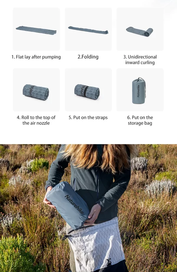 Naturehike Ultralight Self-Inflating Camping Mattress - Image 12