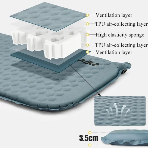 Naturehike Ultralight Self-Inflating Camping Mattress - Image 4