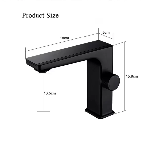LED Digital Display Bathroom Faucet – Smart Hot & Cold Mixer Tap - Image 4