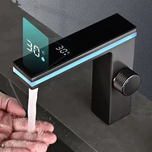 LED Digital Display Bathroom Faucet – Smart Hot & Cold Mixer Tap