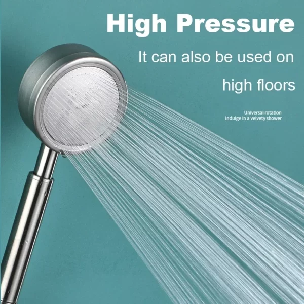 Xiaomi High-Pressure Handheld Shower Head - Image 3