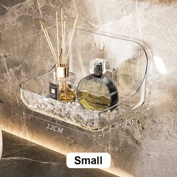 Acrylic Wall Mounted Bathroom Shelf - Image 9