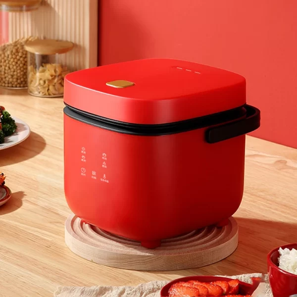 Balashov Mini Electric Rice Cooker – 1.2L Compact Steamer & Food Warmer - Image 7