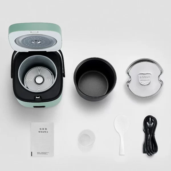 Balashov Mini Electric Rice Cooker – 1.2L Compact Steamer & Food Warmer - Image 6