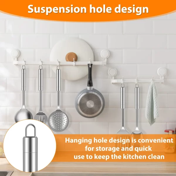 5-Piece Stainless Steel Kitchen Utensil Set - Image 7