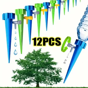 Automatic Drip Irrigation System – Adjustable Self-Watering Garden & Plant Drippers